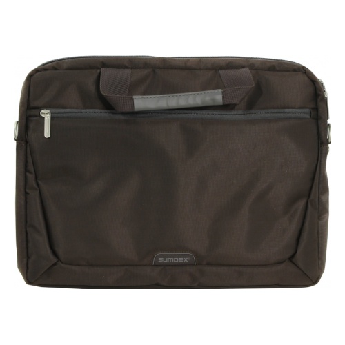 Сумка для ноутбука Сумка SUMDEX PON-111BR (нейлон, коричневая до 15,6