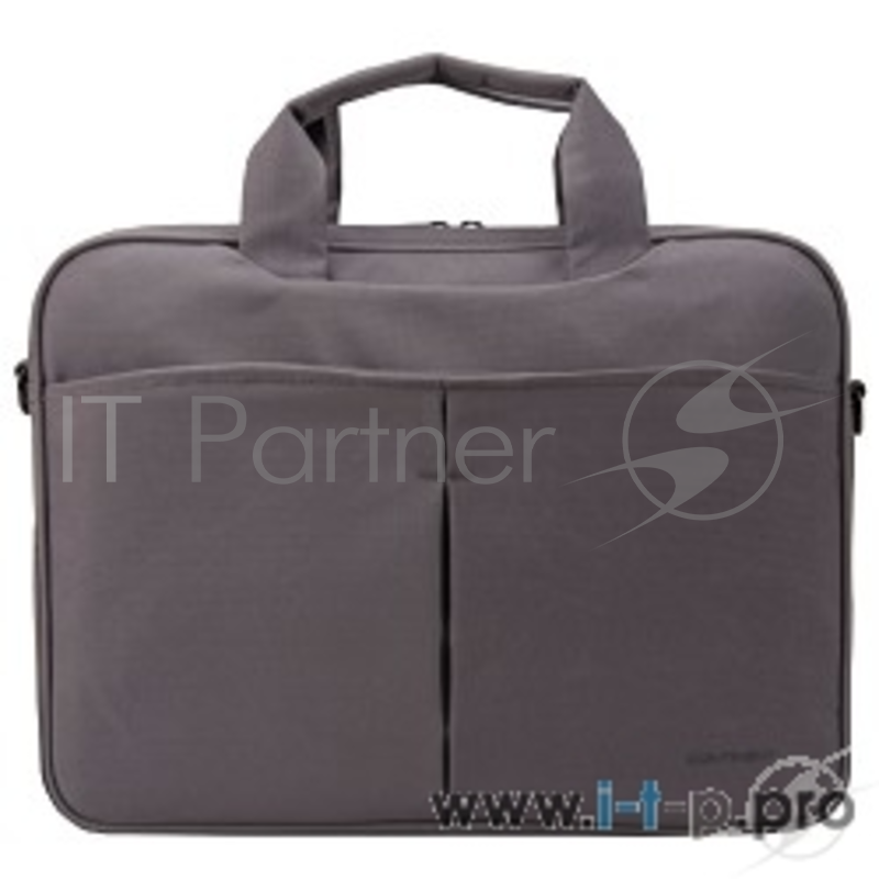 Сумка для ноутбука Сумка Continent CC-014 Grey {нейлон, до 13,3, серый}