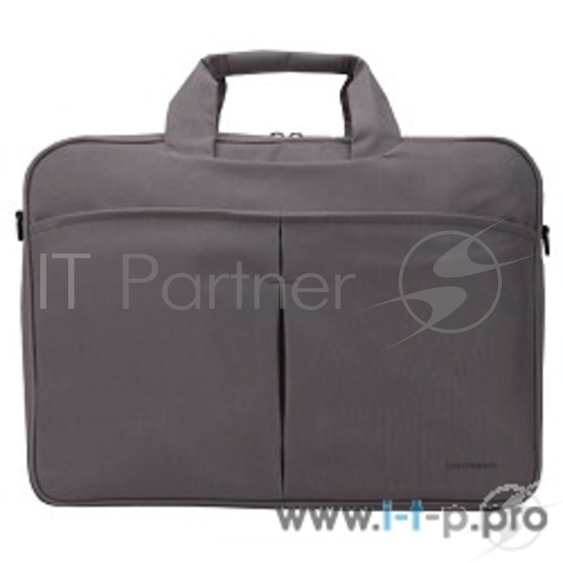 Сумка для ноутбука Сумка Continent CC-012 Grey {нейлон, до 15,6, серый}