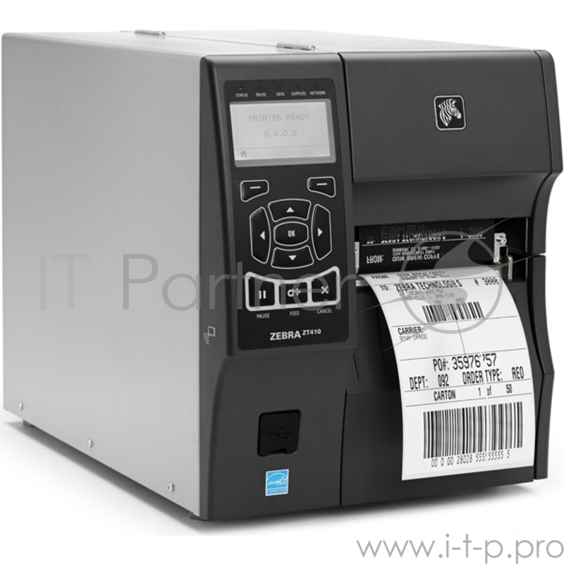 Промышленные и полупромышленные принтеры этикеток TT Printer ZT410. 4