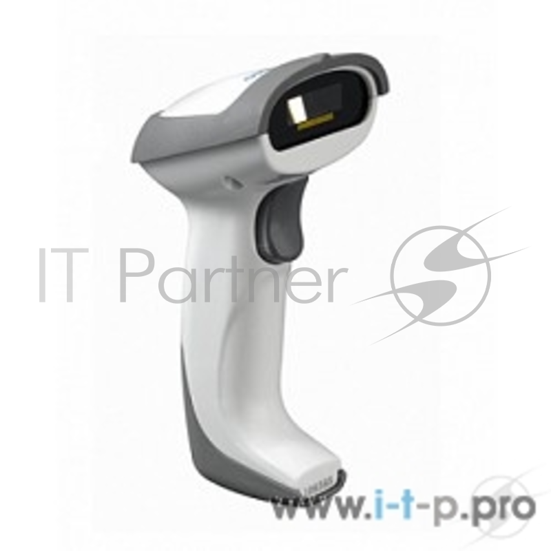 Сканер штрих-кодов Mindeo MD2230+ белый {Сканер ШК (ручной, лазерный, 3mil, белый), USB}