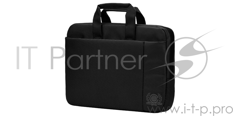 Сумка для ноутбука Сумка Continent CC-215 BK (полиэстр, черный 15,6)