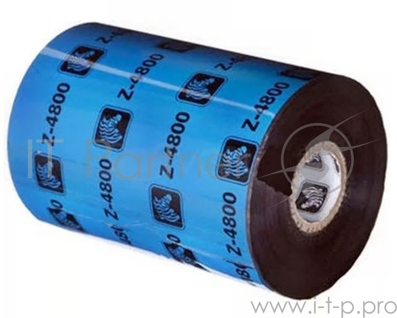 Термотрансферная лента (риббон) Resin Ribbon, 80mmx450m, 4800, Standard, 25mm core