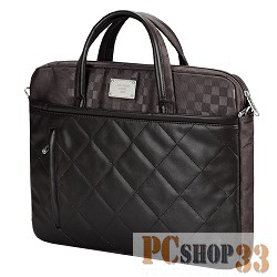 Сумка для ноутбука Сумка Continent CC-036 Brown {15,6-16'', коричневый, полиэстр/эко кожа}