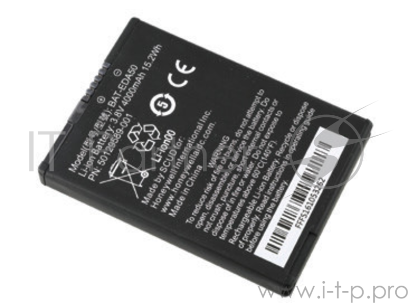 Аккумуляторная батарея HONEYWELL EDA50K Battery (3.8V, 4,000mAh)