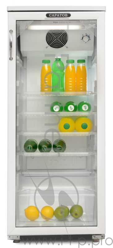 Холодильная витрина Саратов 501 КШ-160 белый (однокамерный)