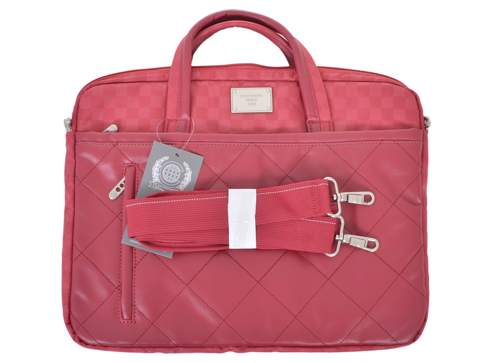 Сумка для ноутбука Сумка Continent CC-036 Red {15,6-16'', красный, полиэстр/эко кожа}