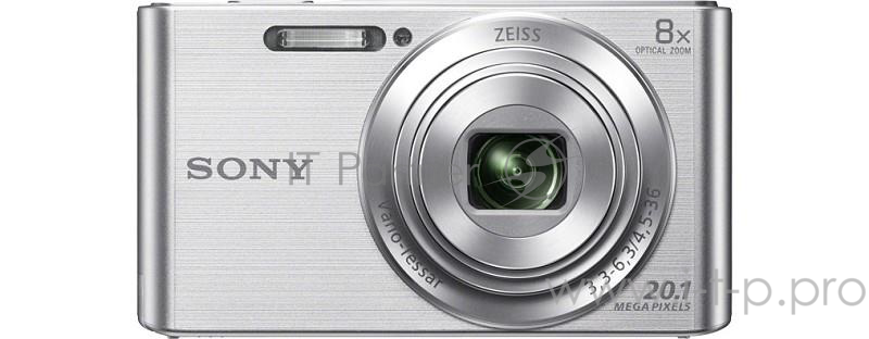 Фотоаппарат CAMERA 20MP 8X ZOOM CYBERSHOT DSC-W830 SILVER SONY
