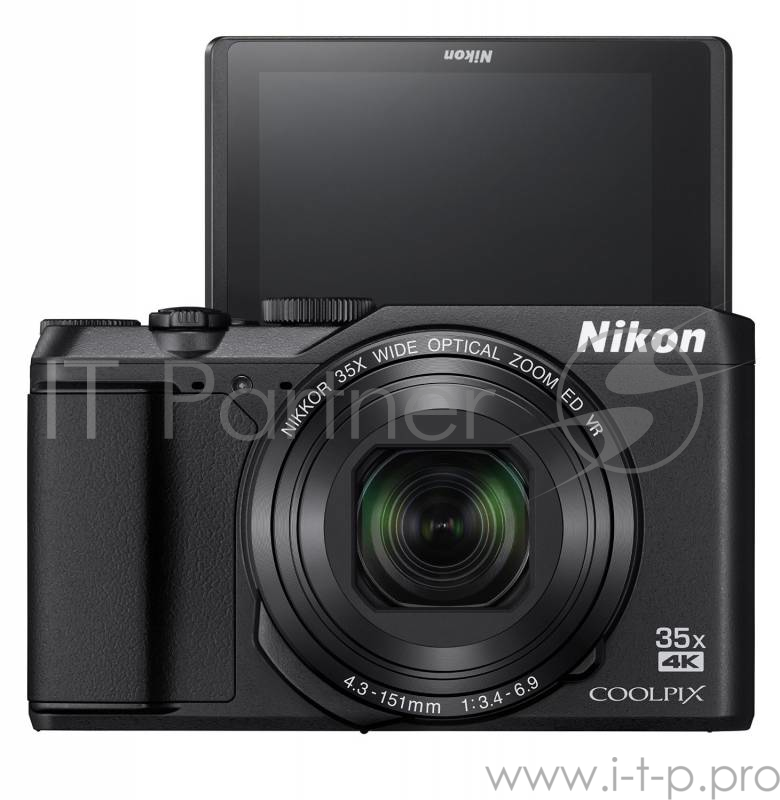 Фотоаппарат Nikon CoolPix A900 черный 20.3Mpix Zoom35x 2.7