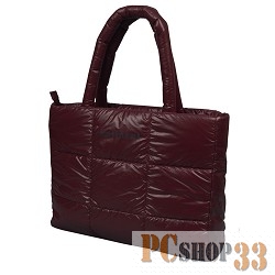 Сумка для ноутбука Сумка Continent CC-074Bordo {сумка женская, бордовый, полиэстер/ПВХ, 15,6'}