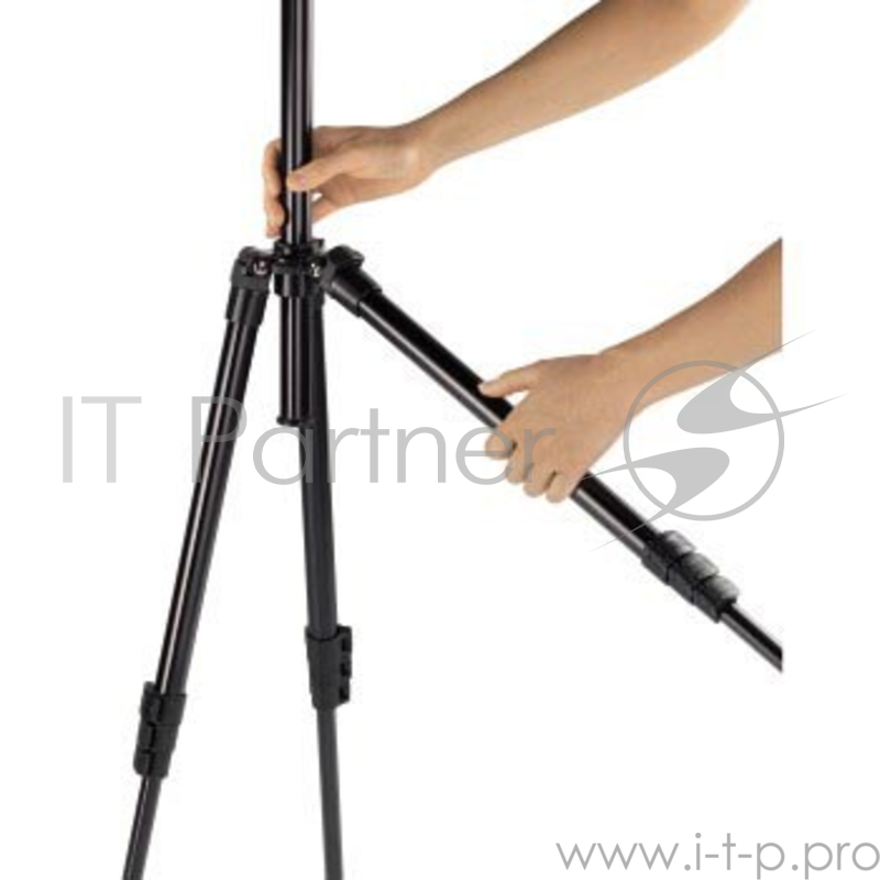 Штатив Hama DeltaPro2D 180 4403 напольный черный алюминиевый сплав (1650гр.)