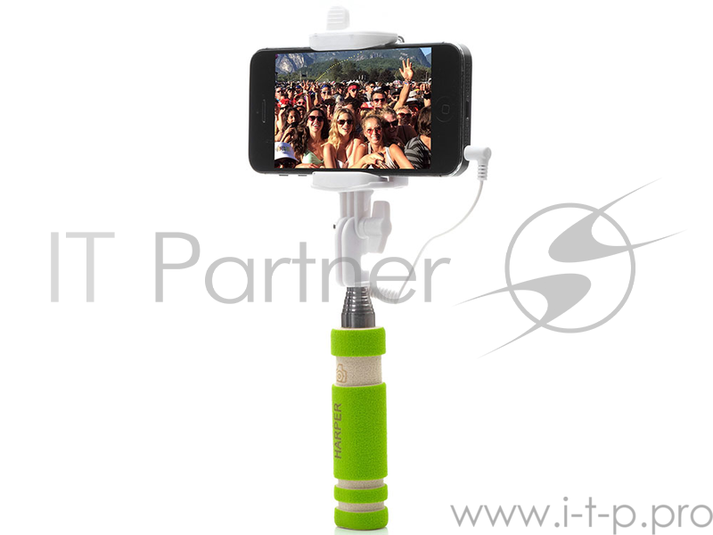 Монопод HARPER SO-200 Green (Монопод для сэлфи с кабелем)
