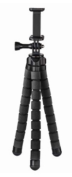 Штатив Hama Flex настольный черный алюминий (145гр.)