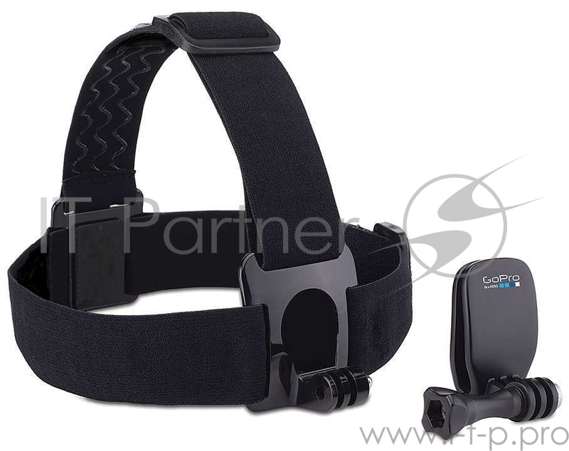 Крепление GoPro на голову + крепление-клипса на одежду ACHOM-001 (Headstrap + QuickClip)