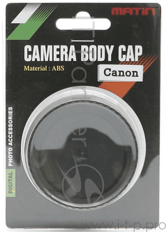 Крышка корпуса Matin Крышка корпуса фотокамеры BODY CAP CANON AF