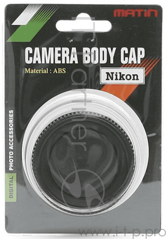 Крышка корпуса Matin Крышка корпуса фотокамеры BODY CAP NIKON MF/AF