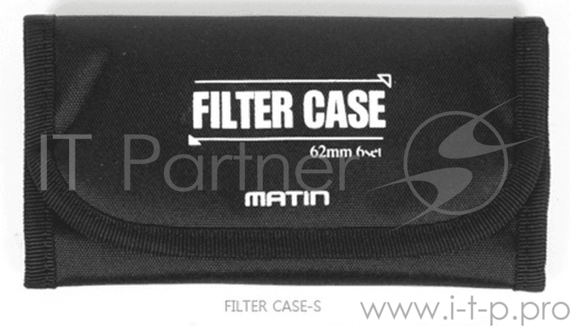 Чехол для оптических фильтров Matin для 6-ти фильтров 37-62мм, черный, FILTER CASE FOR 37-62mm BLACK