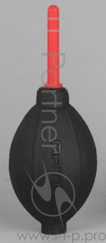 Груша воздушная Matin для очистки фотокамер от пыли, резиновая, двухклапанная, черная, HURRICANE BLOWER (RUBBER)