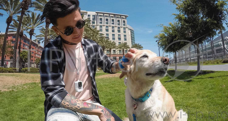 GoPro ACSST-003 Силиконовый чехол с ремешком синий (Sleeve + Lanyard)