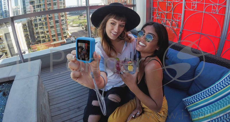 GoPro ACSST-003 Силиконовый чехол с ремешком синий (Sleeve + Lanyard)