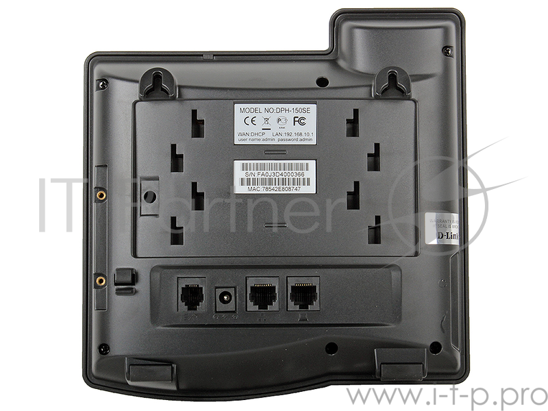 Интернет-телефония D-Link DPH-150SE/F3A/F4A/F4B SIP VoIP Phone with PoE Support, Russian menu, Internet Radio, P2P connections, 2 10/100BASE-TX Fast Ethernet, hands-free and extension module support