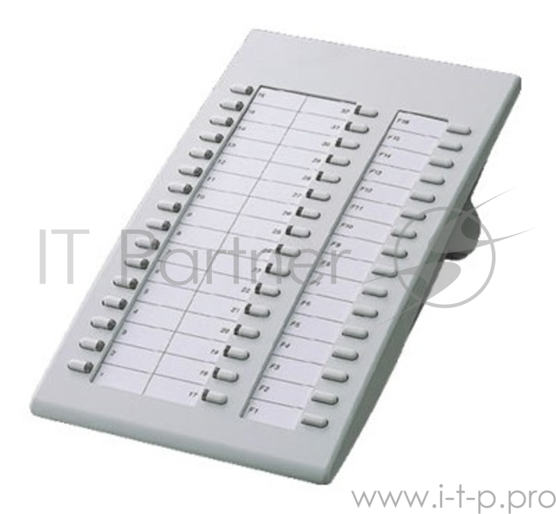 Системный телефон KX-T7740X (белая) Консоль прямого доступа (DSS) (32 кнопки DSS/BLF, 16 кнопок PF)