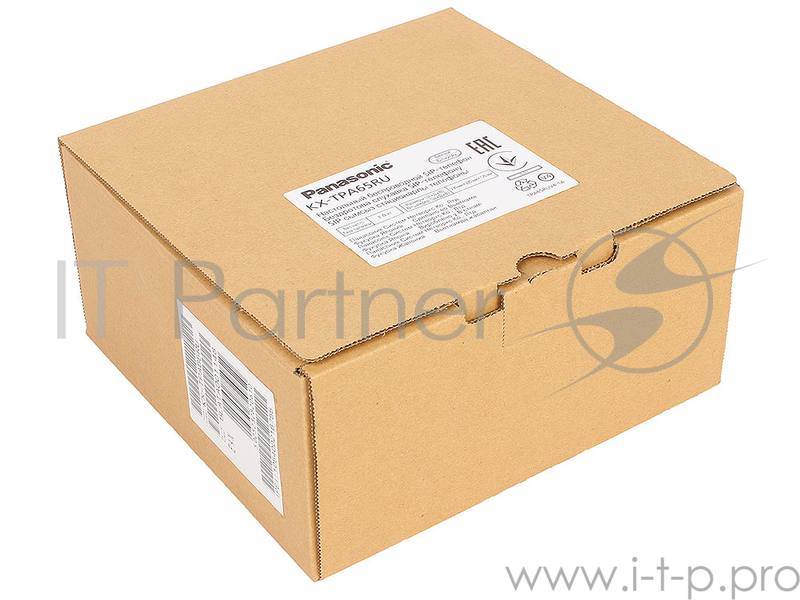 Телефон IP DECT Panasonic KX-TPA65RUW SIP Цифр. IP-телефон (Настольный), VoIP, Ethernet, UpTo 7 HSet, Память 500, Звук HD