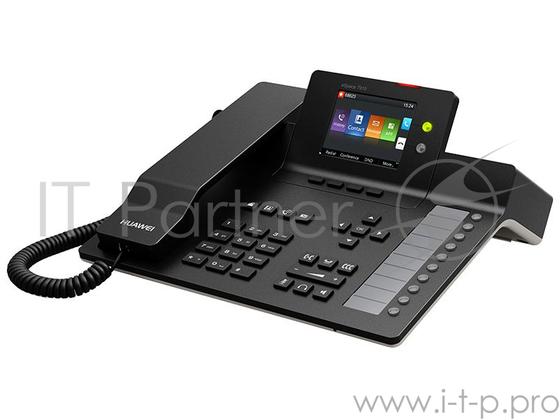 Проводной телефон Huawei eSpace7910,2.83 inch LCD Screen,POE,2*GE,Wired Handset,Network Cable with UL,100-240V,50/60Hz,Simple Chinese&English.
