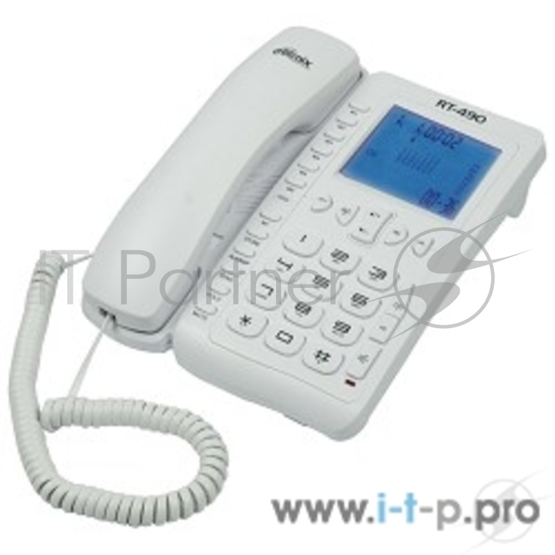 телефон абонентский RITMIX RT-490 black