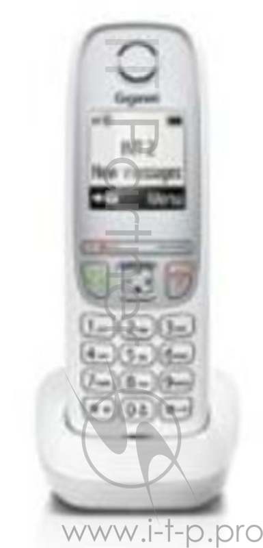 Телефон Gigaset A415 < White > (трубка с ЖК диспл., База) стандарт-DECT