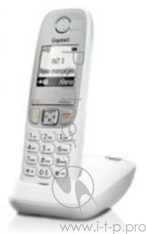 Телефон Gigaset A415 < White > (трубка с ЖК диспл., База) стандарт-DECT