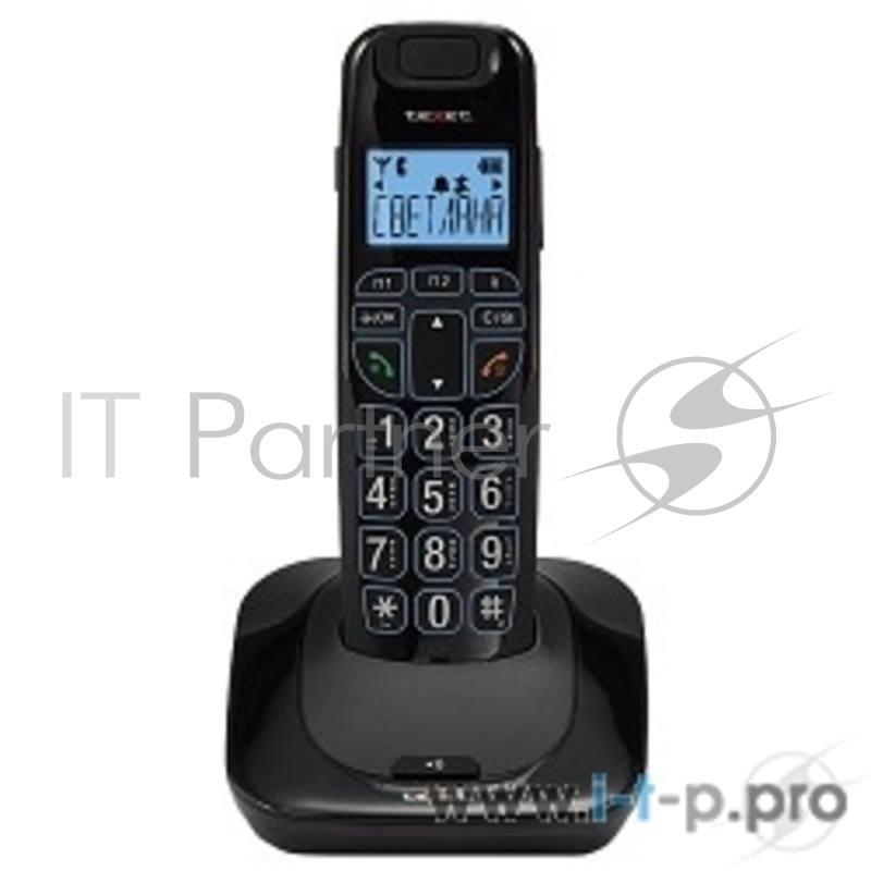 Телефон TEXET TX-D7505A черный