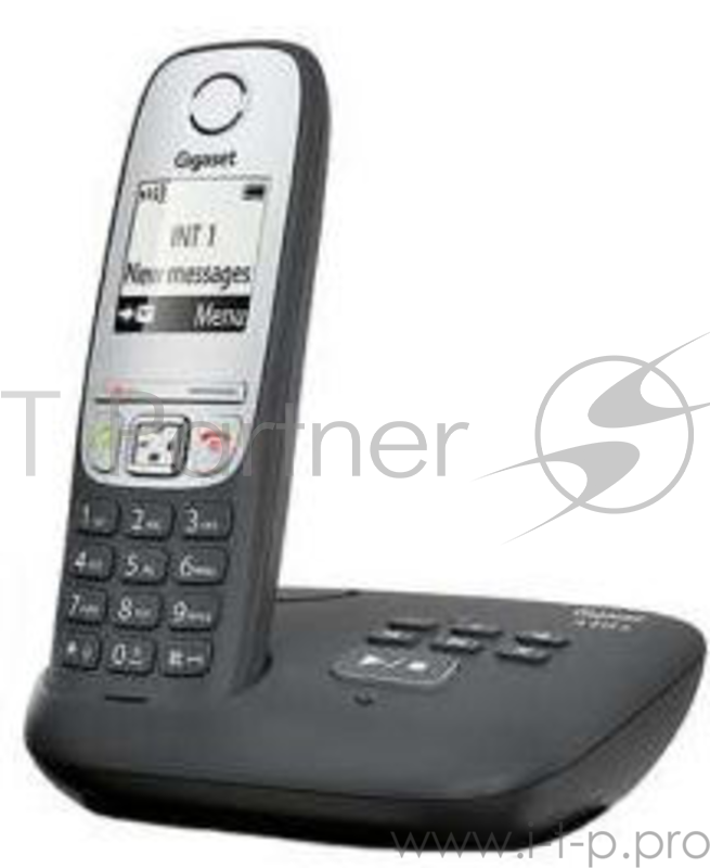 Р/Телефон Dect Gigaset A415A черный автооветчик АОН