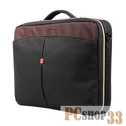 Сумка для ноутбука Сумка Continent CC02 Black Caviar {нейлон до 15,6