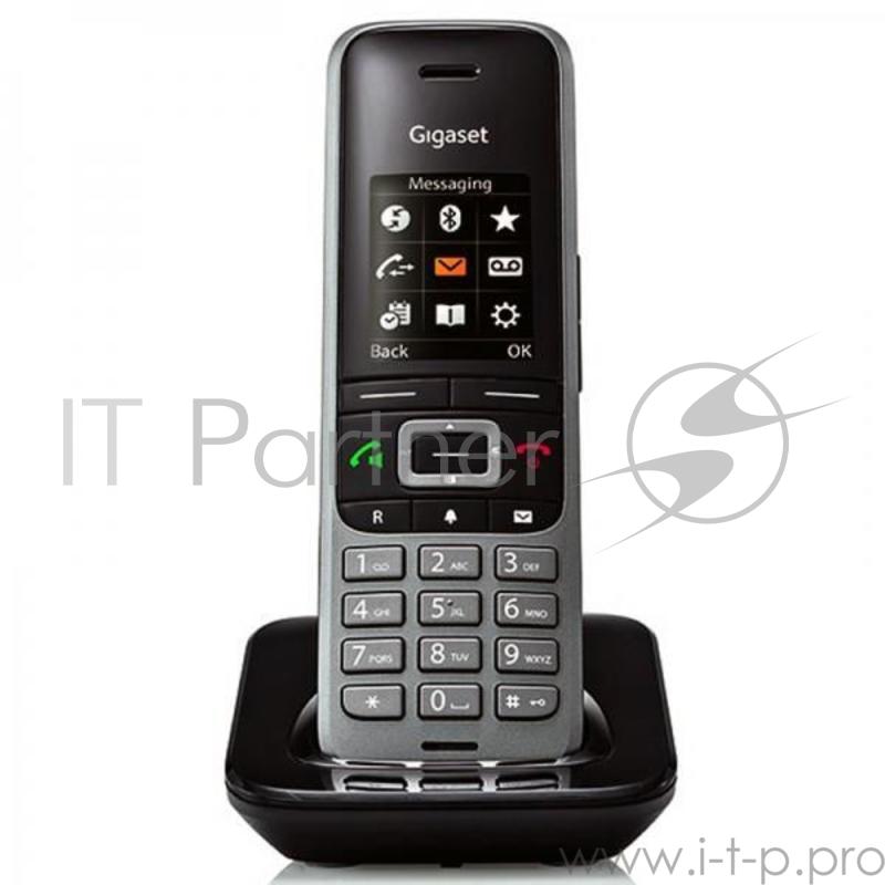 Беспроводной телефон Gigaset S650H PRO (комплект: трубка и зарядное устройство, цветной дисплей, Bluetooth, GAP, Cat-Iq 2.0)''