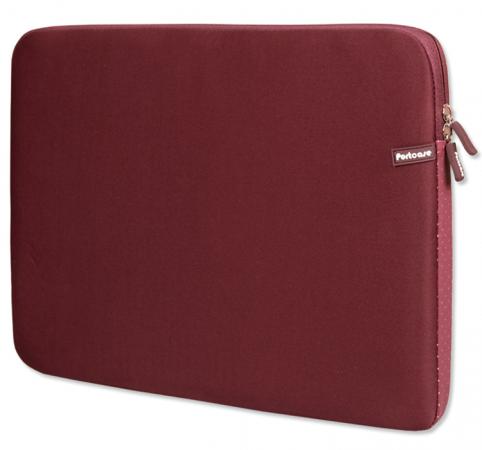 Сумка для ноутбука PORTCASE KNP-18DB Чехол для ноутбука {неопрен, бордо, 17-18,4''}