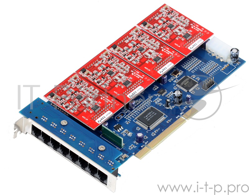 Модуль расширения ZyXEL M8FO8 8-ми портовый модуль FXO для IP-АТС X8004