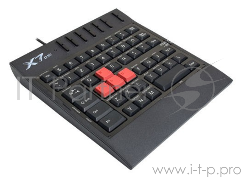 Клавиатура A4 X7-G100 черный USB Multimedia Gamer