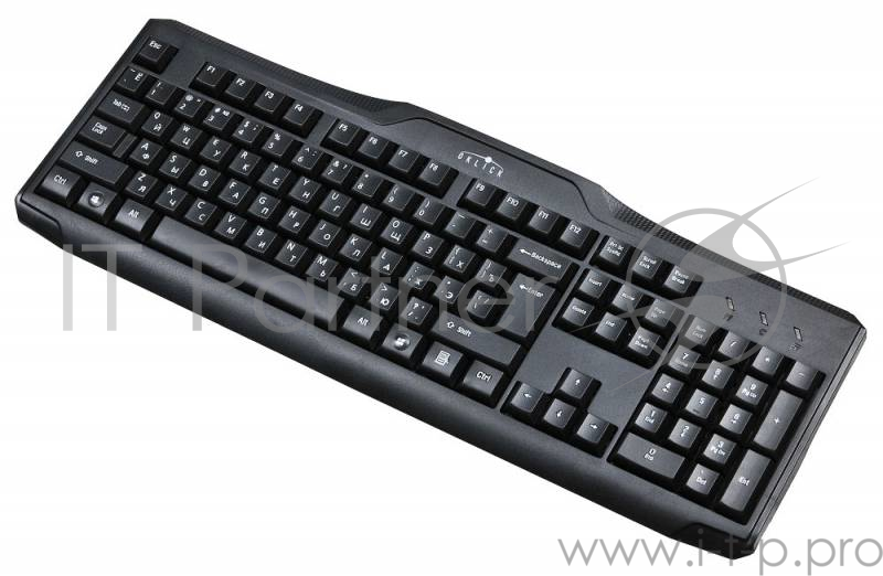 Клавиатура Oklick 170M черный PS/2