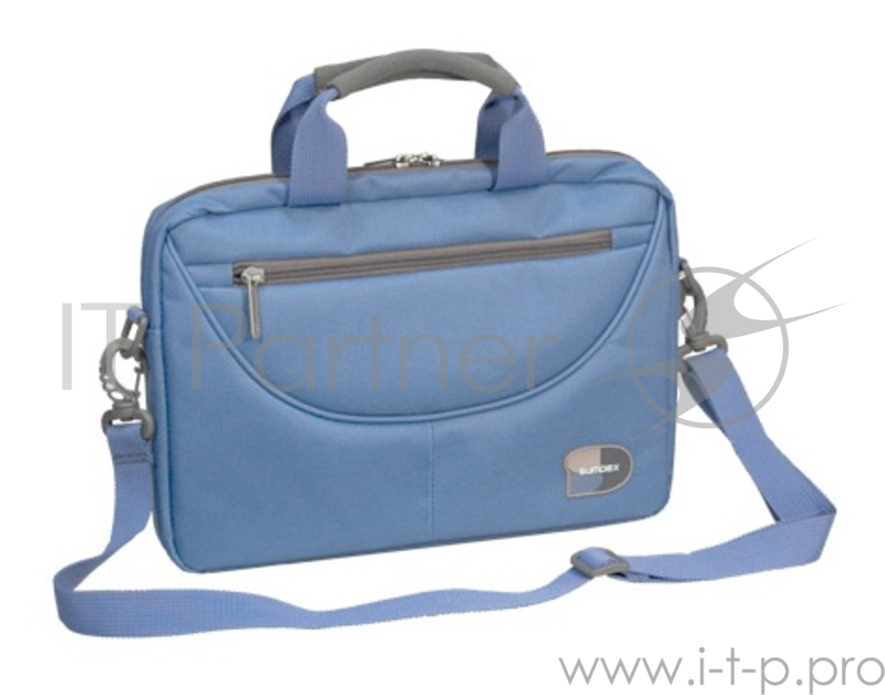 Сумка для ноутбука Сумка SUMDEX PON-308(BU) {нейлон, голубая 10