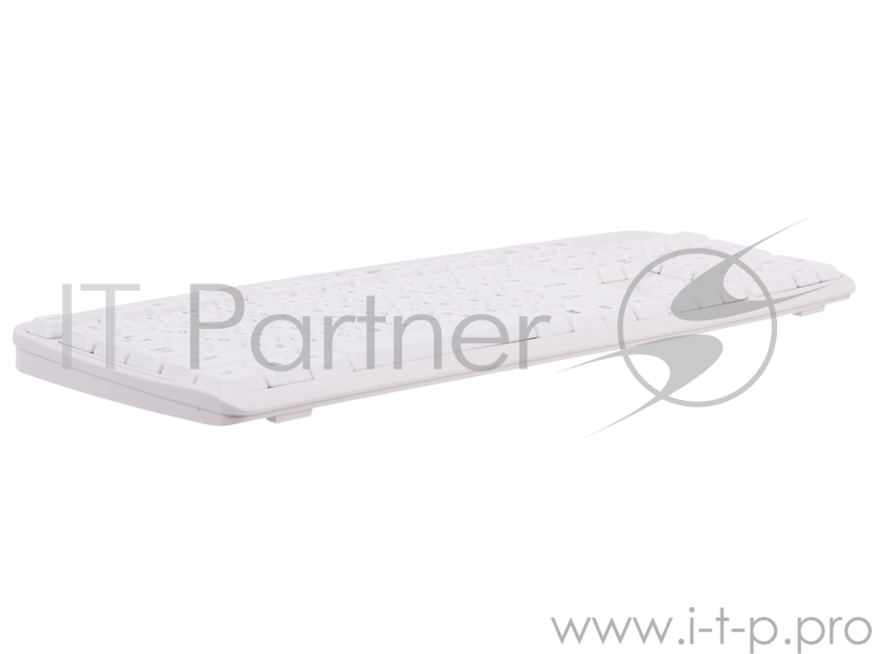 Клавиатура Gembird KB-8350U, USB, белый, лазерная гравировка символов