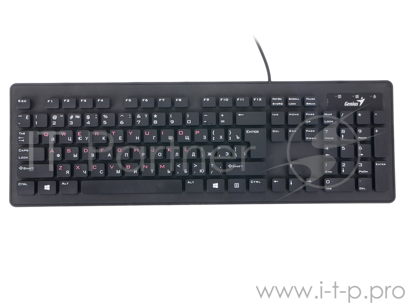 Клавиатура Keyboard Genius SlimStar 130 Black / USB