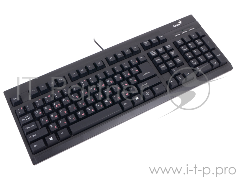 Клавиатура проводная Keyboard Genius KB-125 Black / USB