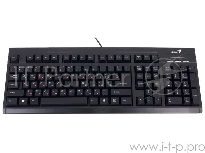 Клавиатура проводная Keyboard Genius KB-125 Black / USB