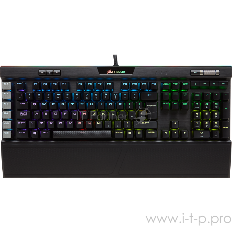 Игровая клавиатура Corsair Gaming™ Keyboard K95 RGB PLATINUM Rapidfire , подсветка RGB, механические переключатели Cherry MX Speed RGB Игровая клавиатура Corsair Gaming™ Keyboard K95 RGB PLATINUM Rapidfire , подсветка RGB, механические переключатели