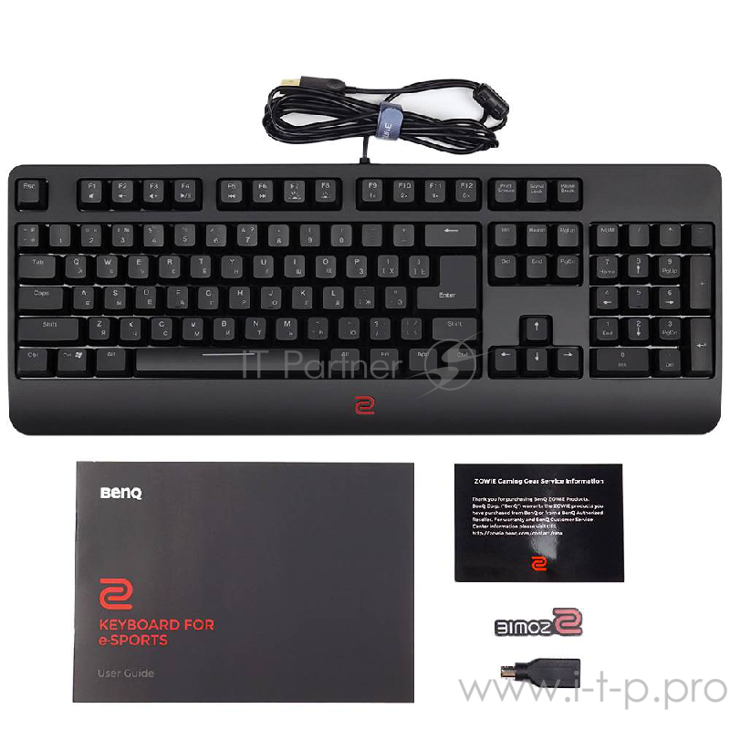 Клавиатура BENQ Zowie CELERITAS II игровая профессиональная, USB + PS2, длина кабеля 2 метра.