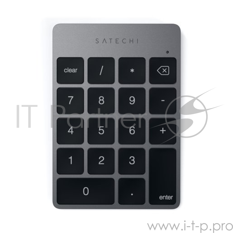Беспроводной цифровой блок клавиатуры Satechi Aluminum Slim Keypad Numpad. Цвет серый космос.