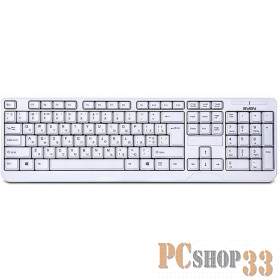 Беспроводная клавиатура SVEN KB-C2200W белая (2,4 GHz, 104кл, 1*ААА в компл.) Беспроводная клавиатура SVEN KB-C2200W белая (2,4 GHz, 104кл, 1*ААА в компл.)