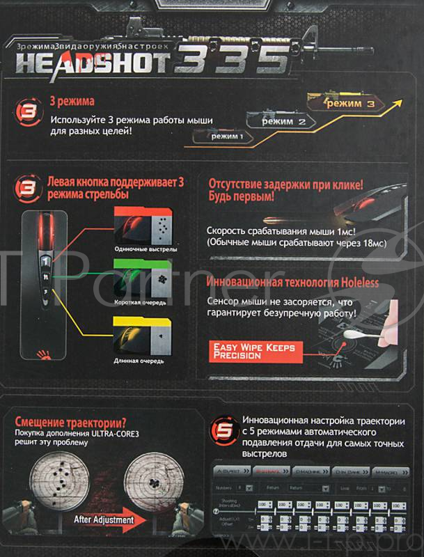 Мышь A4Tech Bloody V5 Gaming USB (Черный)