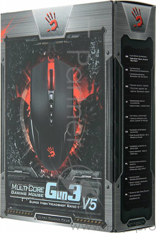 Мышь A4Tech Bloody V5 Gaming USB (Черный)